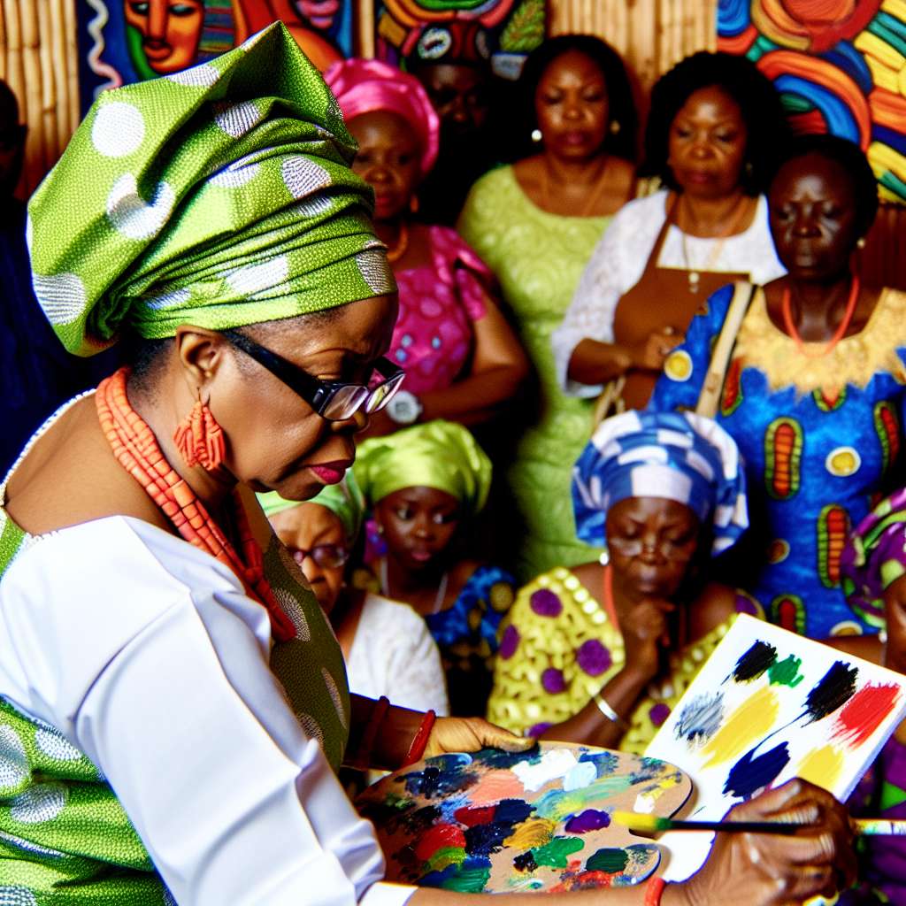 How Nigerian Art Prints Contribute to Cultural Education