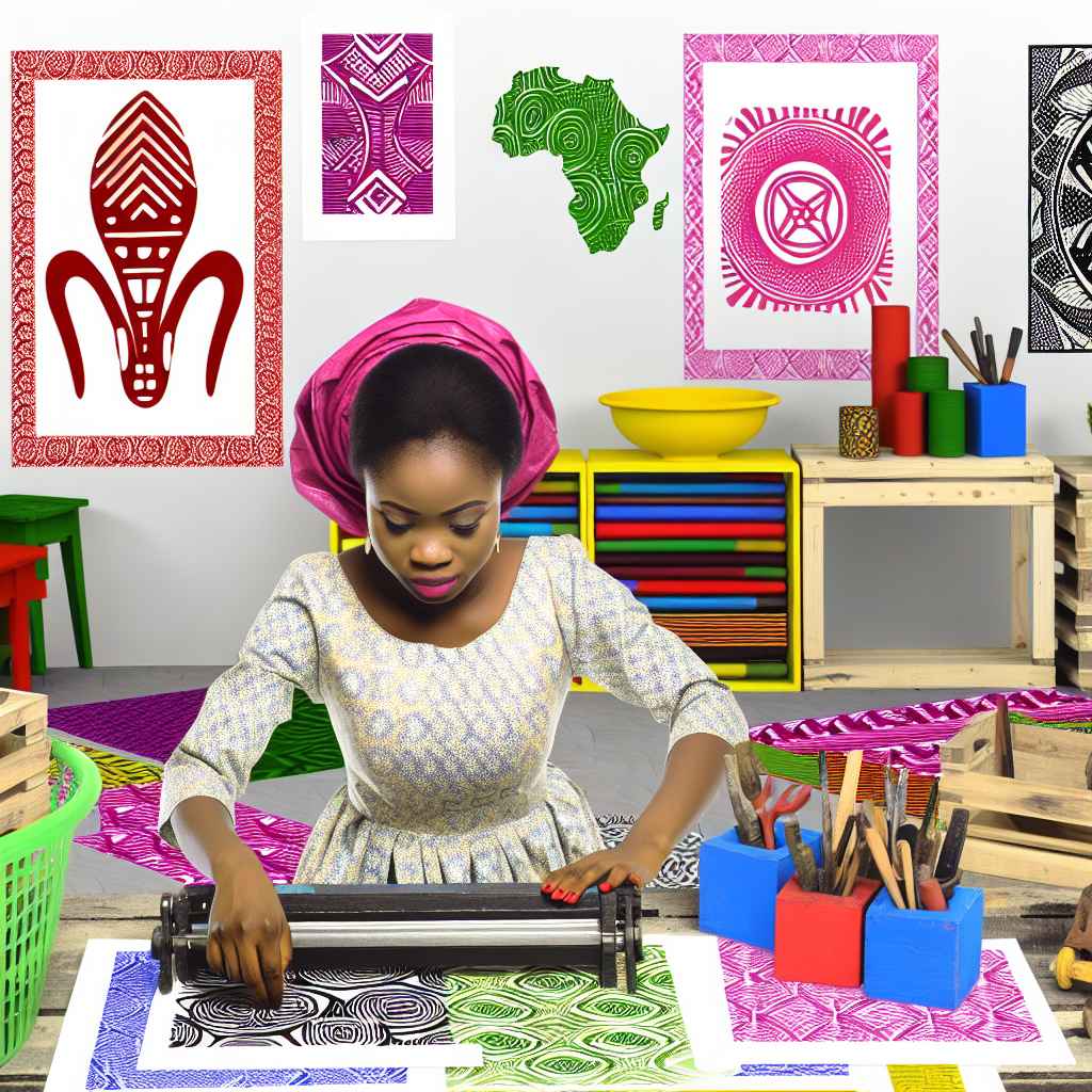 How Nigerian Art Prints Influence Modern Home Decor