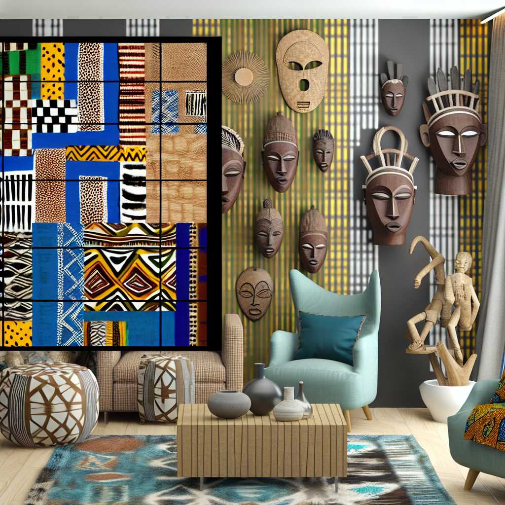 How Nigerian Art Prints Influence Modern Home Decor