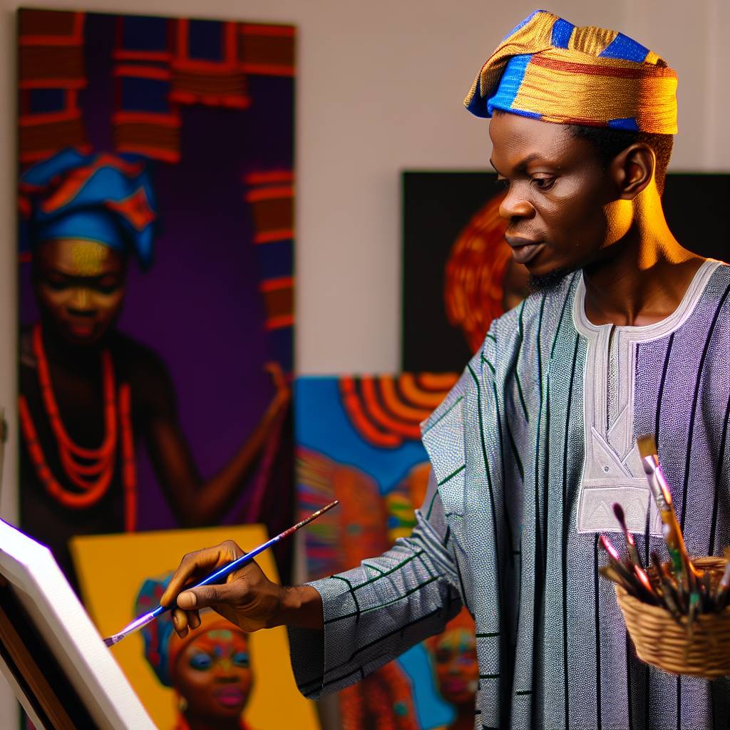 The Influence of Nigerian Art Prints on Global Design Trends