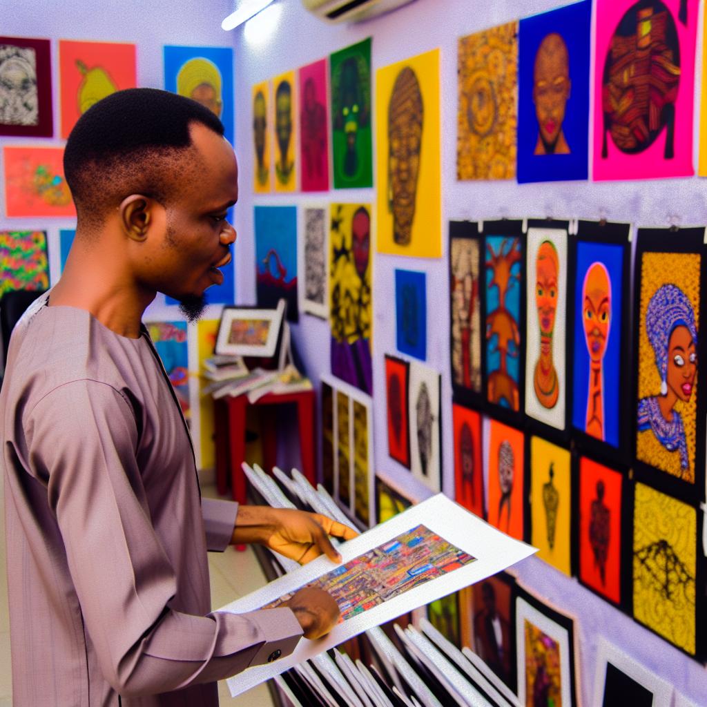 How Nigerian Artists Use Art Prints to Challenge Stereotypes