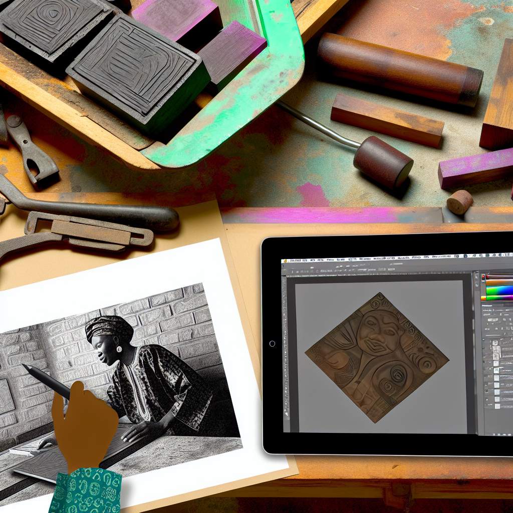 The Evolution of Nigerian Art Prints in the Digital Age