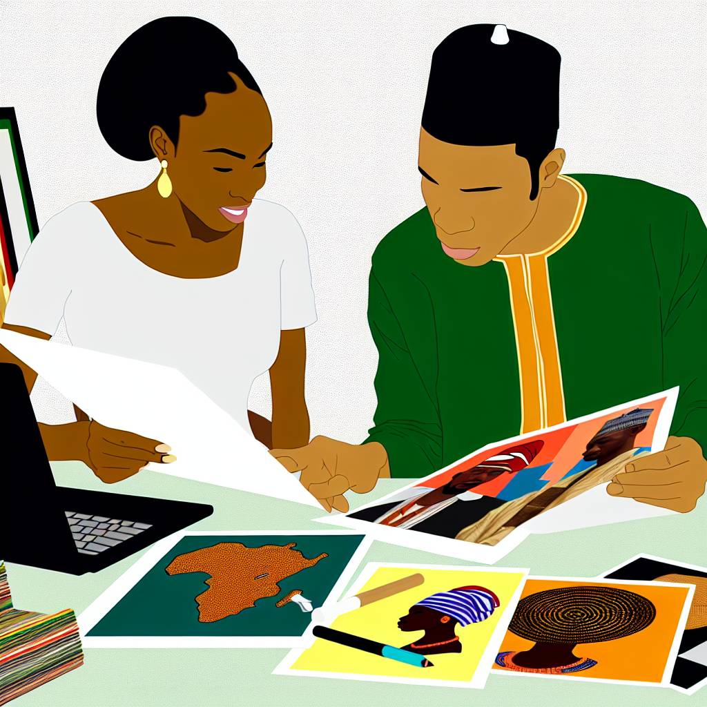 The Connection Between Nigerian Art Prints and Architecture