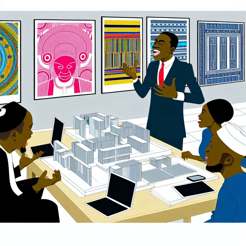 The Role of Nigerian Art Prints in Contemporary Architecture