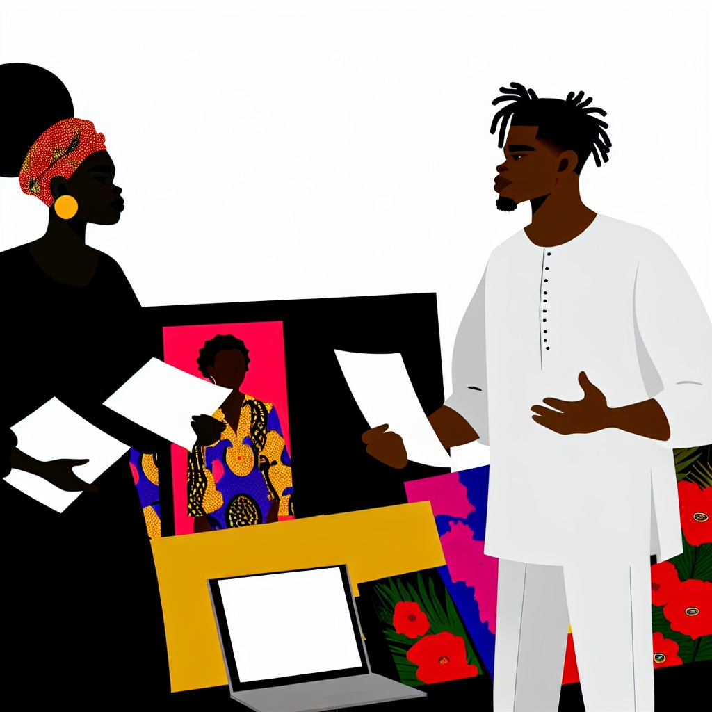 The Relationship Between Nigerian Art Prints and Poetry