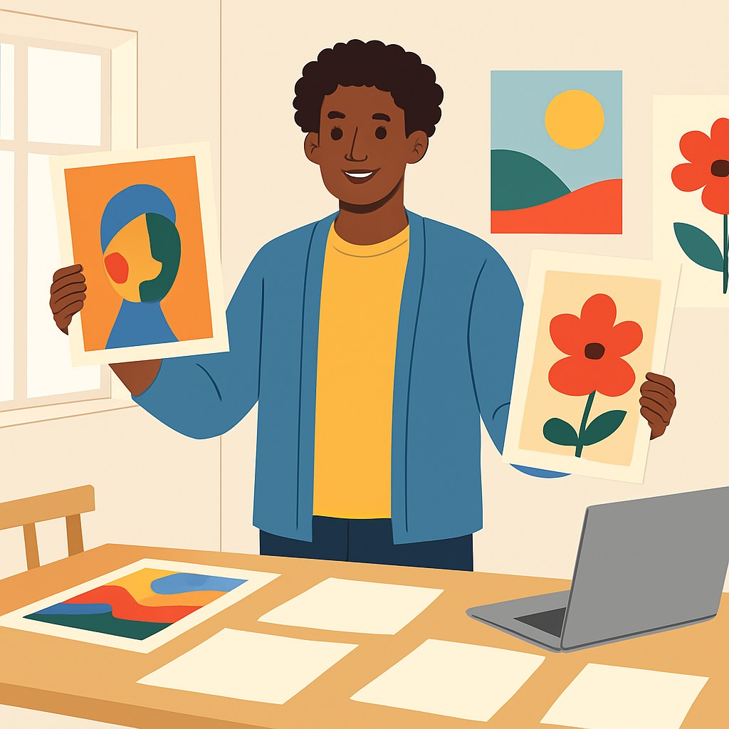 How Nigerian Artists Use Art Prints to Express Identity