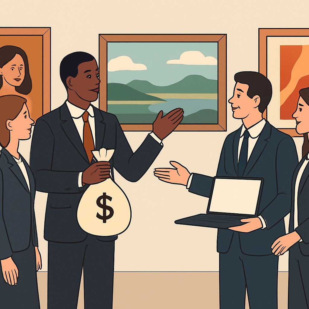 How Nigerians Can Enter The Art Dealing Business Well